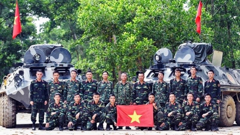 Đội tuyển Hóa học đặt quyết tâm thi đấu hết mình  để mang vinh quang về cho Tổ quốc và cho Quân đội nhân dân Việt Nam. 