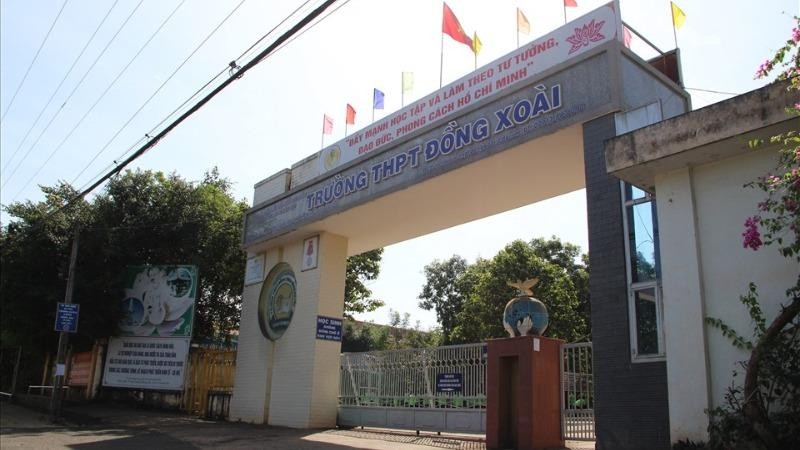 Trường THPT Đồng Xoài.