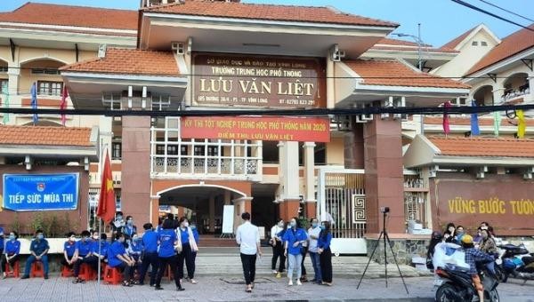 Trường THPT Lưu Văn Việt nơi 2 nam sinh đang theo học. Ảnh Thanh Niên.