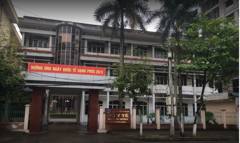 Sở Y tế Thái Bình.