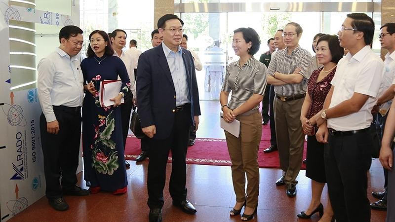 Bí thư Thành ủy Vương Đình Huệ kiểm tra công tác chuẩn bị Đại hội lần thứ XVII Đảng bộ TP Hà Nội, nhiệm kỳ 2020-2025.