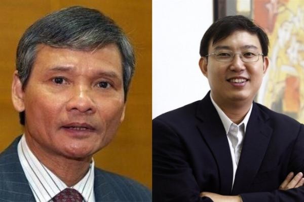 Hai thành viên Tổ tư vấn kinh tế của Thủ tướng: TS Trương Văn Phước và Ths Nguyễn Xuân Thành.