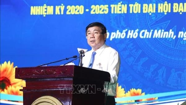 Chủ tịch UBND TP HCM Nguyễn Thành Phong.