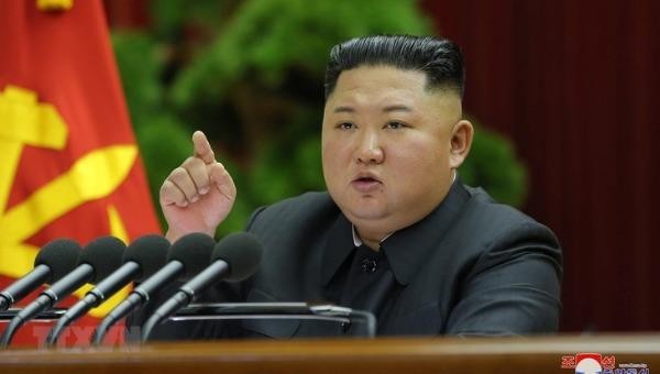 Nhà lãnh đạo Triều Tiên Kim Jong-un. -Ảnh: YONHAP/TTXVN.