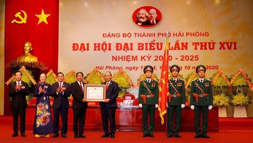 Hải Phòng vinh dự đón nhận Huân chương Hồ Chí Minh lần thứ 2.