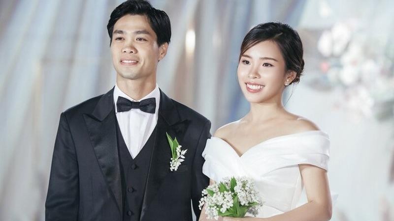 Cặp đôi Công Phượng - Viên Minh lựa chọn sự giản dị trong ngày cưới của mình. (Ảnh minh họa)
