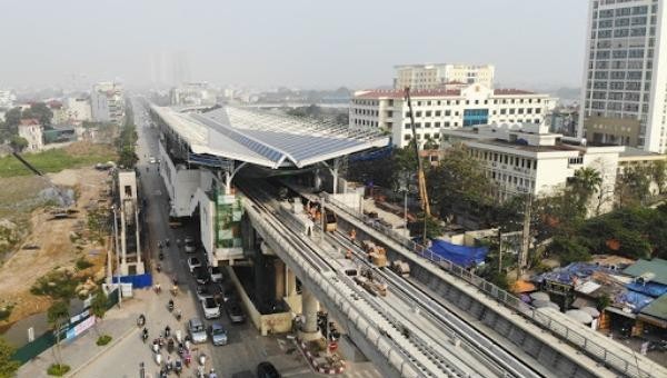 Dự án xây dựng tuyến đường sắt đô thị Nhổn - ga Hà Nội.