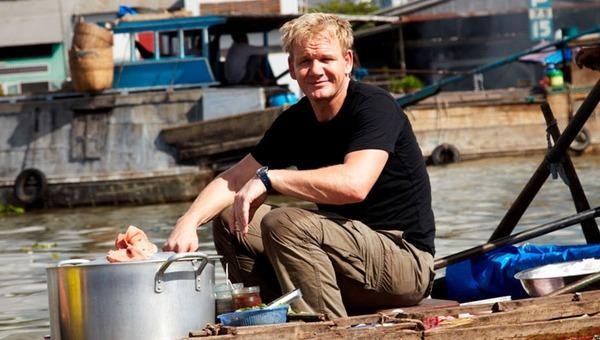 Đầu bếp Gordon Ramsay lừng danh từng chu du miền Tây để học nấu món Việt.