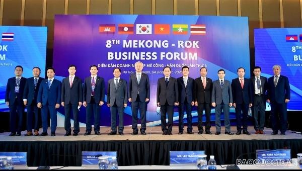 Các đại biểu dự phiên Khai mạc Diễn đàn Doanh nghiệp Mekong-Hàn Quốc lần thứ 8.