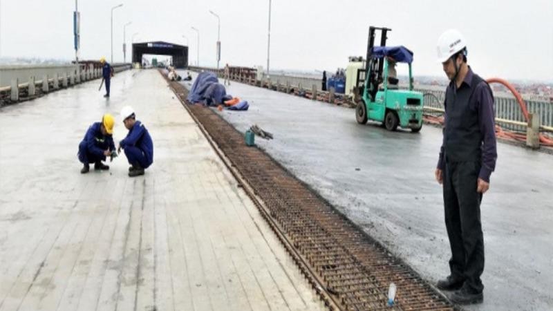 Cầu Thăng Long hoàn thành sửa chữa vào 31/12.
