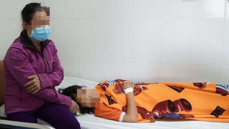 Nữ sinh Tây Ninh bị hành hung khi va chạm giao thông.