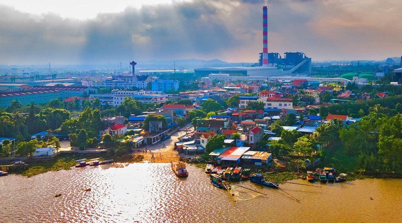Cầu Bến Rừng sẽ thay thế phà Rừng kết nối huyện Thủy Nguyên (Hải Phòng) với thị xã Quảng Yên (Quảng Ninh).