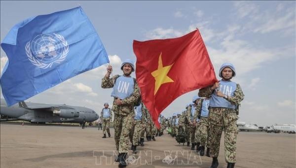 Việt Nam tham gia lực lượng gìn giữ hòa bình của Liên Hợp quốc.