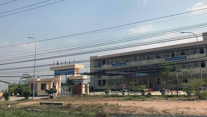 Trường THPT Đốc Binh Kiều. Ảnh Vietnamnet.