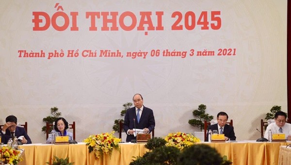 Thủ tướng phát biểu tại Đối thoại 2045.