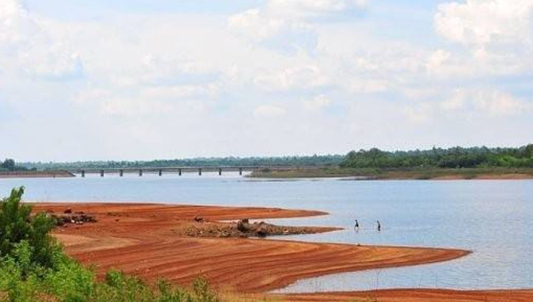 Hồ Trị An nơi xảy ra vụ đuối nước thương tâm.