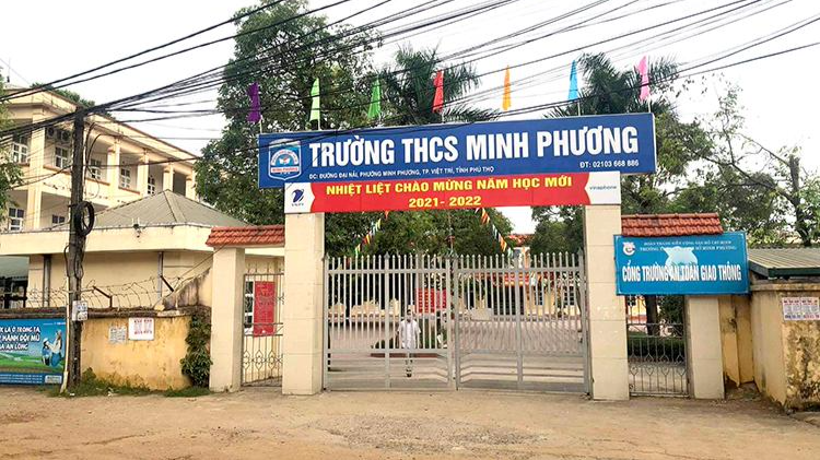 Trường THCS Minh Phương.