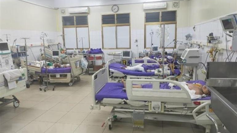Các nạn nhân được điều trị tại bệnh viện.