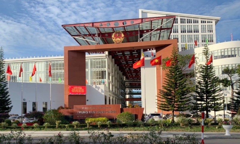 Trung tâm hành chính tỉnh Lâm Đồng.