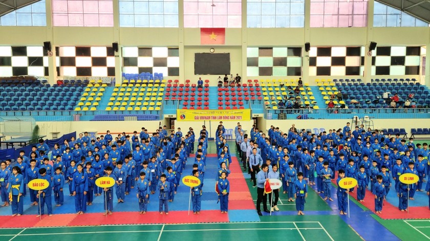 Hơn 300 vận động viên tham gia giải Vovinam tỉnh Lâm Đồng 