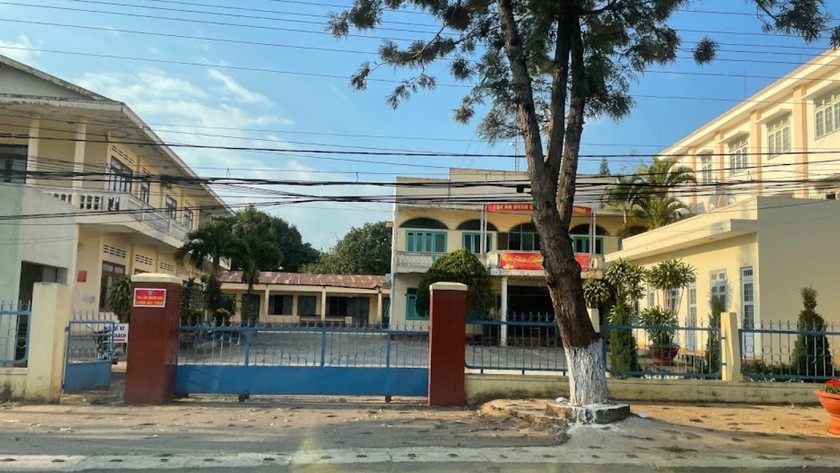 Trụ sở Toà án nhân dân huyện Đức Trọng, tỉnh Lâm Đồng.