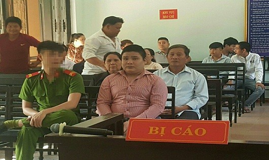 Bị cáo Dương Vũ Ngọc Linh tại phiên tòa sơ thẩm