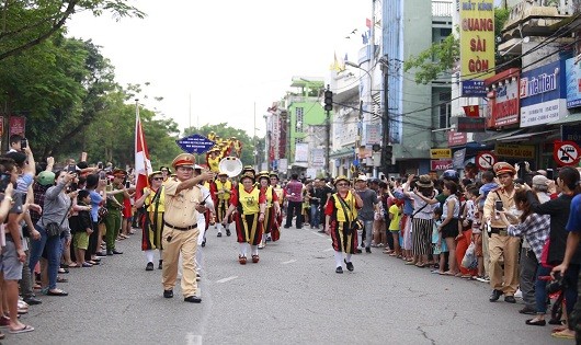 Lực lượng Công an TT-Huế đảm bảo an ninh trong dịp lễ Festival Huế 2018