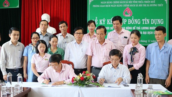 Công ty CP Dệt may Thiên An Thịnh là đơn vị đầu tiên  tiếp cận gói vay trả lương ngừng việc đối với người lao động bởi dịch COVID-19.