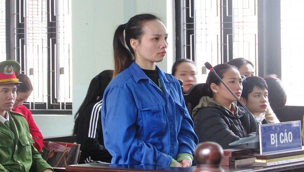 Trần Thị Như Ý tại phiên tòa xét xử