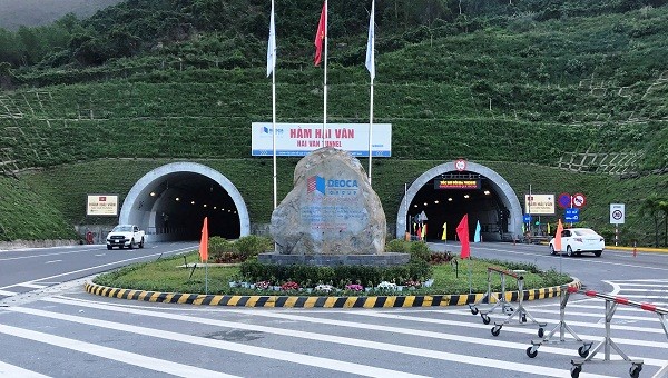 Hầm đường bộ Hải Vân 2 được khánh thành vào ngày 11/01/2021.