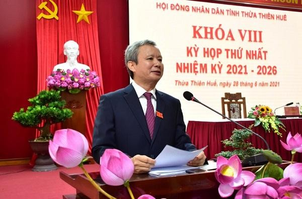 Ông Lê Trường Lưu được bầu giữ chức vụ Chủ tịch HĐND tỉnh Thừa Thiên Huế khóa VIII, nhiệm kỳ 2021 - 2026.