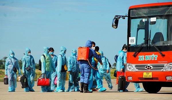 Thừa Thiên Huế đã đón 239 công dân về bằng đường hàng không và 376 công dân trở về bằng đường tàu hỏa 