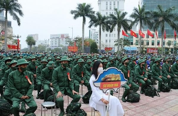 Năm 2022, toàn tỉnh Thừa Thiên Huế có 1.453 thanh niên lên đường nhập ngũ.
