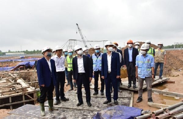 Lãnh đạo tỉnh Thừa Thiên Huế kiểm tra tiến dự án xây nhà ga hành khách T2 thuộc Cảng hàng không quốc tế Phú Bài.