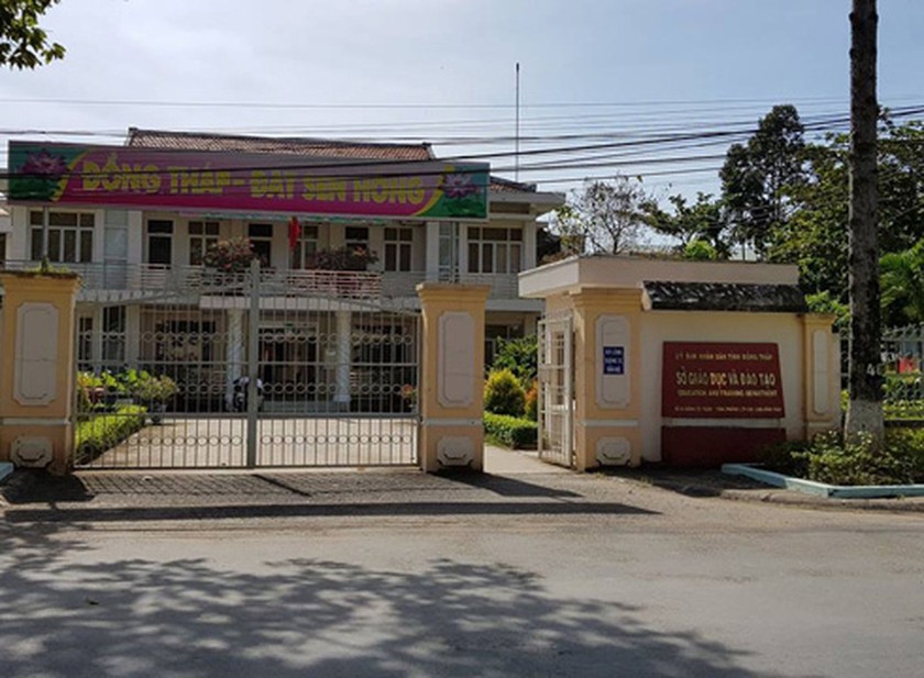 Trụ sở Sở GD-ĐT Đồng Tháp.