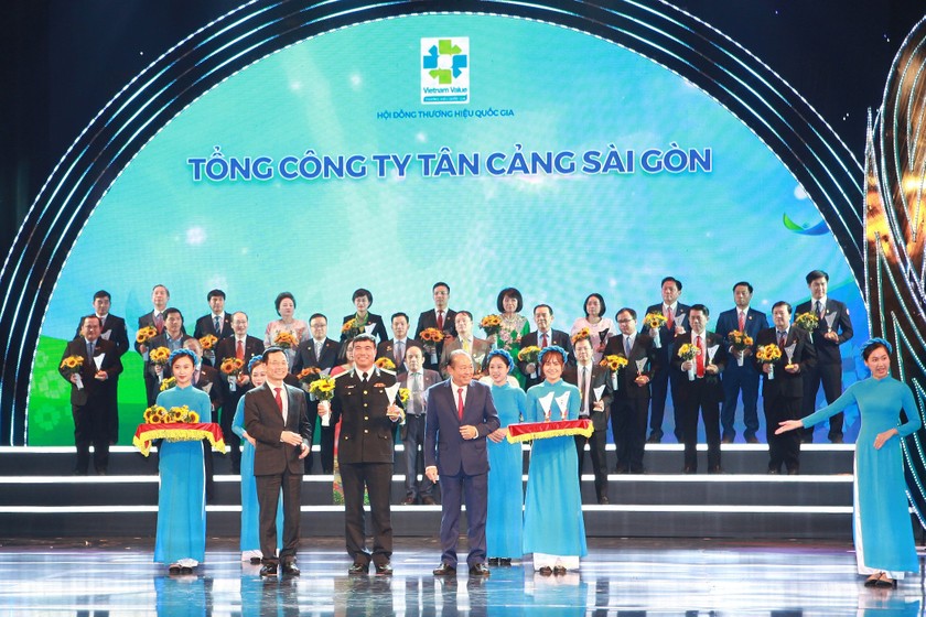 Tổng công ty Tân cảng Sài Gòn lần thứ 6 liên tiếp đạt Thương hiệu Quốc gia 