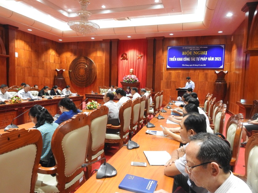 Tiếp tục nâng cao hiệu quả phối hợp trong công tác Tư pháp tại Tiền Giang