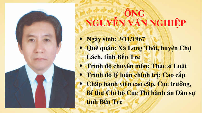 Ông Nguyễn Văn Nghiệp - Cục trưởng THADS Bến Tre: Nguyện vọng của cử tri là “mệnh lệnh” để hành động