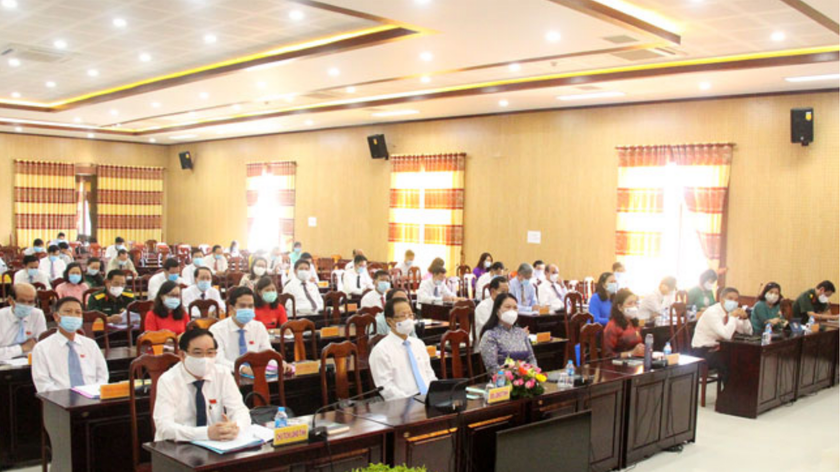 Kỳ họp thứ nhất HĐND tỉnh Bến Tre khóa X, nhiệm kỳ 2021-2026.