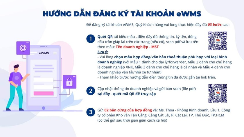 Ra mắt Hệ thống quản lý kho hàng điện tử eWMS | Báo Pháp luật Việt ...