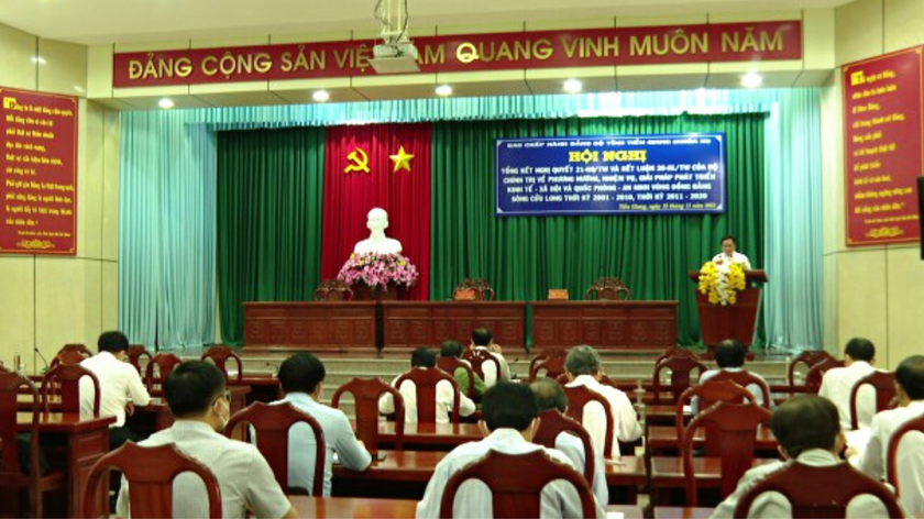 Tổng kết thực hiện Nghị quyết 21 và Kết luận 28 của Bộ Chính trị, Tiền Giang đã đạt nhiều thành tựu nhất định