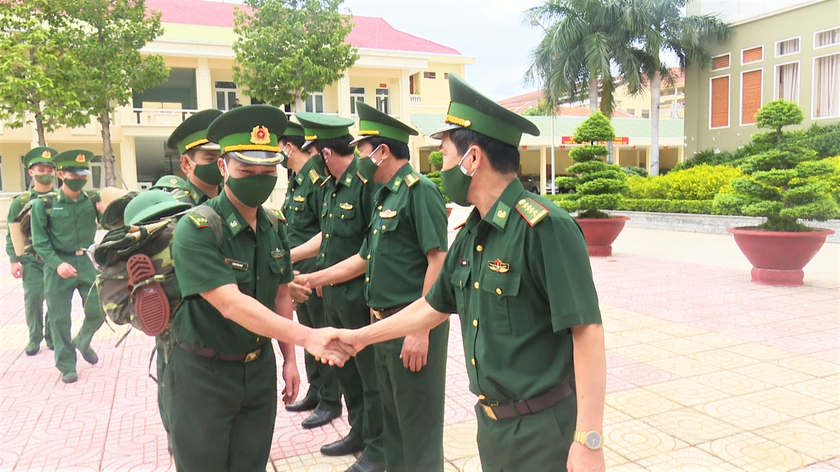Cán bộ, chiến sỹ Biên phòng Bình Thuận "đồng" và "đều" hoàn thành nhiệm vụ