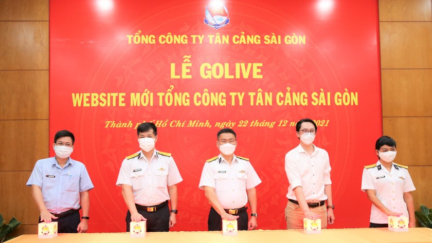 Tân Cảng Sài Gòn chính thức ra mắt website mới