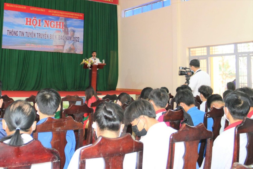 Tân Cảng Sài Gòn tổ chức tuyên truyền biển, đảo và thực hiện công tác dân vận tại Đắk Nông