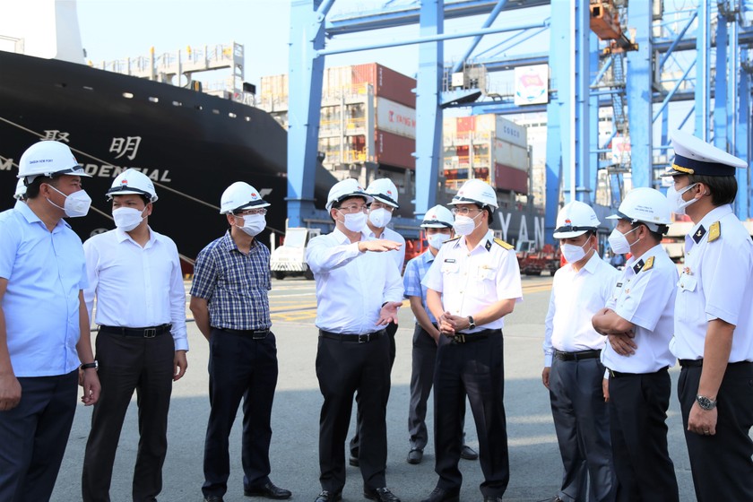 Đoàn công tác UBND tỉnh Thanh Hóa thăm và làm việc tại Tổng công ty Tân Cảng Sài Gòn