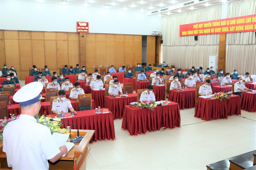 Hải đoàn Tự vệ Tổng công ty Tân Cảng Sài Gòn triển khai nhiệm vụ năm 2022