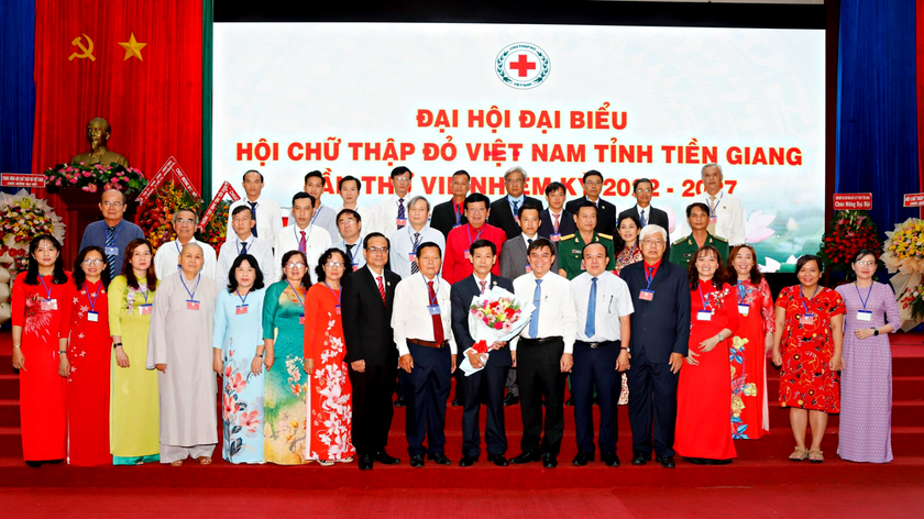 Tiền Giang tổ chức Đại hội đại biểu Hội Chữ thập đỏ lần thứ VII, nhiệm kỳ 2022 - 2027