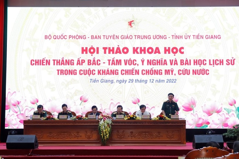 Tiền Giang tổ chức hội thảo khoa học kỷ niệm 60 năm ngày Chiến thắng Ấp Bắc