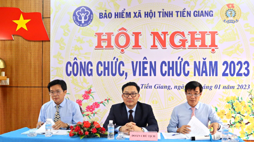 BHXH tỉnh Tiền Giang phát huy tinh thần đoàn kết, năng động, sáng tạo, linh hoạt trong năm 2023