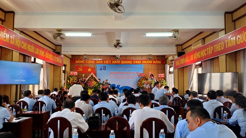 Tiền Giang long trọng tổ chức “Lễ kỷ niệm 28 năm ngày thành lập Bảo hiểm xã hội Việt Nam”